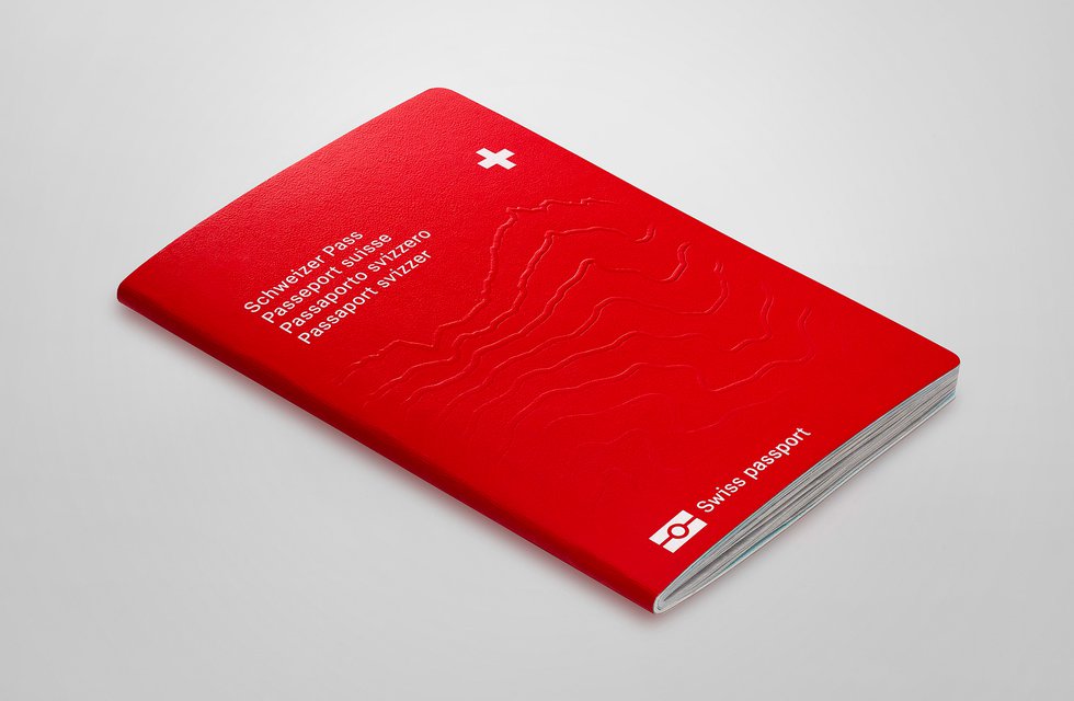 Swiss passport, swiss design, swiss typeface(s).